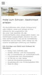 Mobile Screenshot of hotel-zum-schwan.com